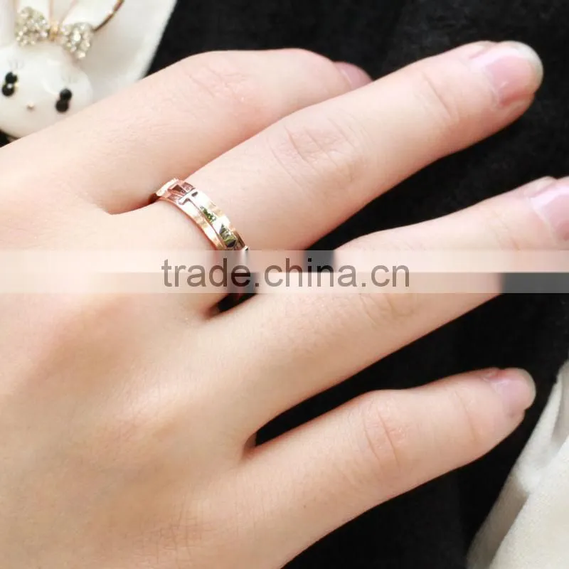 Cool Stainless Steel Lover Jewelry Indian Wedding Rings