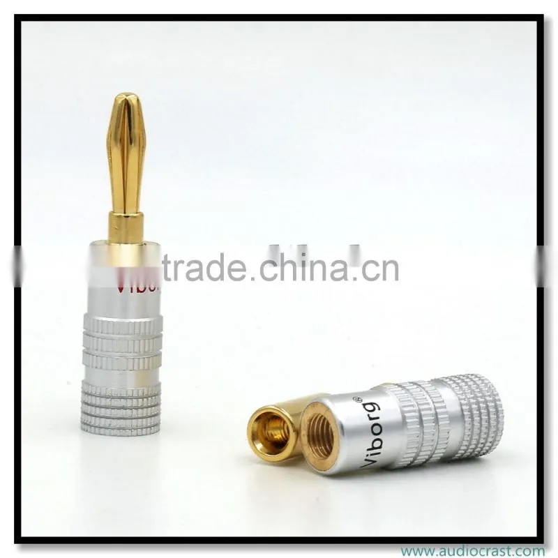 OEM speaker connector Audio Video Plug Male Banana