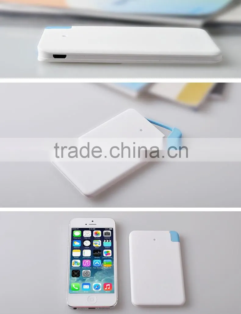 New Ultrathin 2600mAh Portable External Battery Charger Power Bank Cell Phone