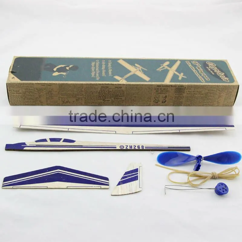 Different Types of Toys Sky Boy-Sky Captain 16"Balsa Rubber Band Powered Glider Balsa Plane Balsa Gliders Balsa Wood Glider