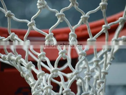 Factory OEM Heavy-duty White Basketball Net Made in China