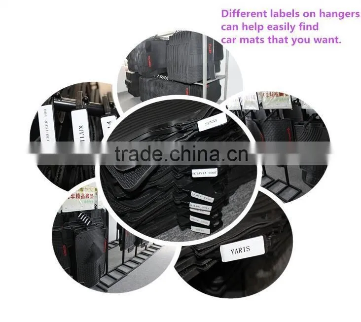 2016 New Custom Fit Full Set Rubber Car Floor Mats For VW MAGOTAN