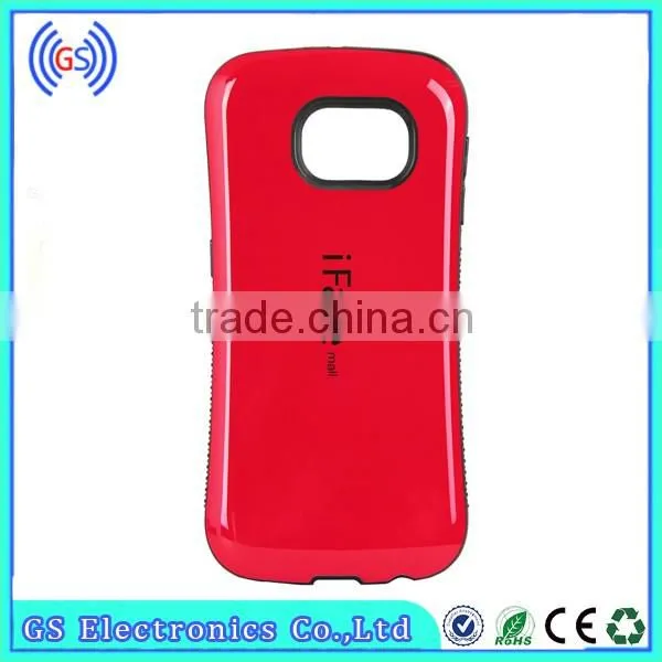 Shockproof PC TPU Hybrid Iface Mobile Phone Case For Samsung Galaxy S6 Edge