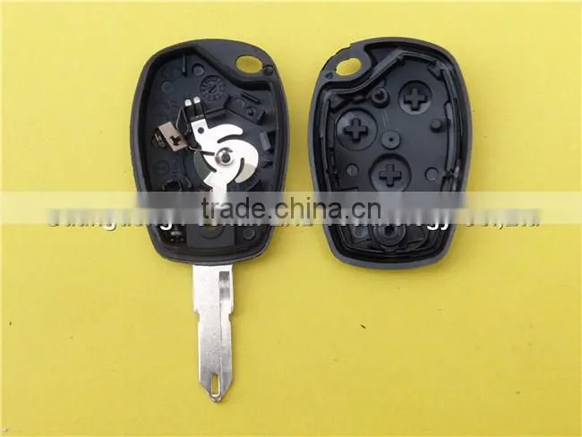 Top quality Remote Car Key Fob Case for Renault Clio 3 Button 206 Blade Key Blank Shell without Logo