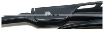 Graphite coated Rubber Wiper Blade type windshield car wipers