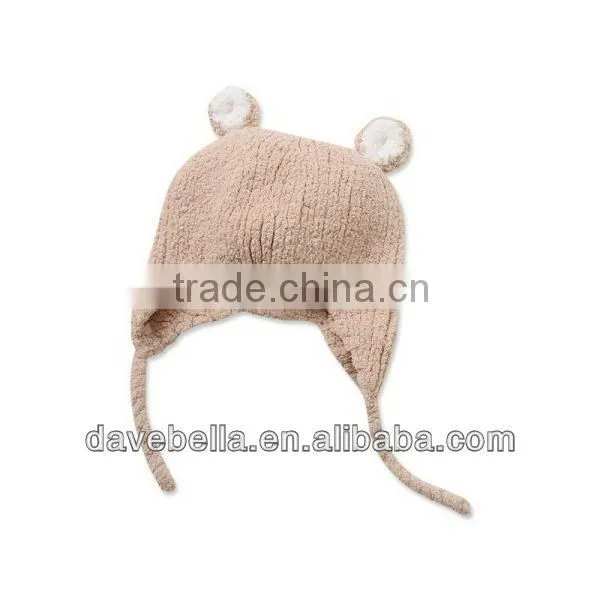 DB315-N dave bella autumn winter baby hat caps newborn hat baby earflat caps