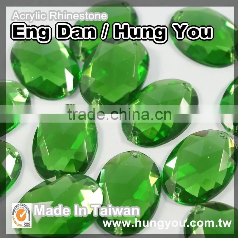 Drop Shaped Sew On Rhinestones