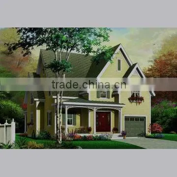 sandwich panel steel structure prefab house with ISO&B.V. certificated