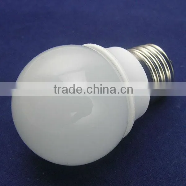 ceramic housing e27 energy saver warm white 3w led light bulbs wholesale