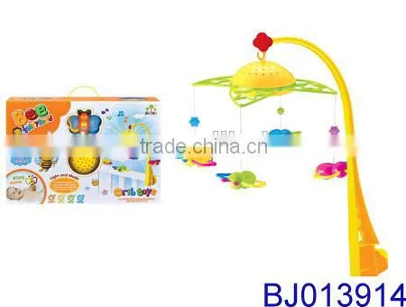 Wholesale cheap baby toy funny plastic baby rattles bell