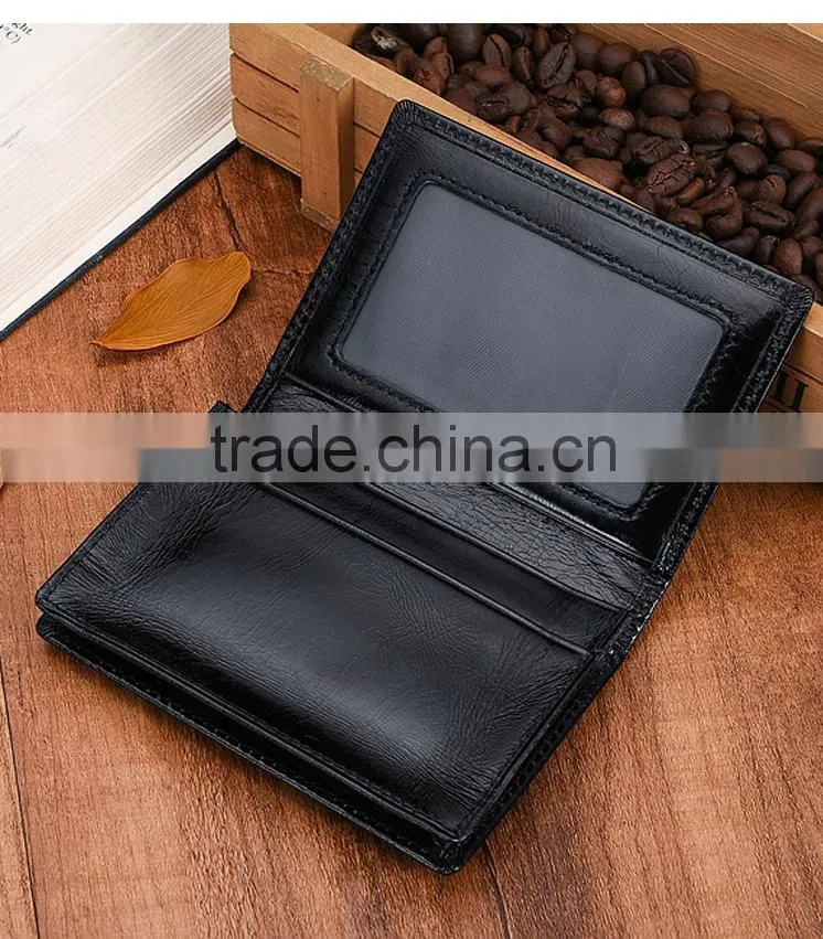 2015 Cheap promotional card holder soft leather business card holder