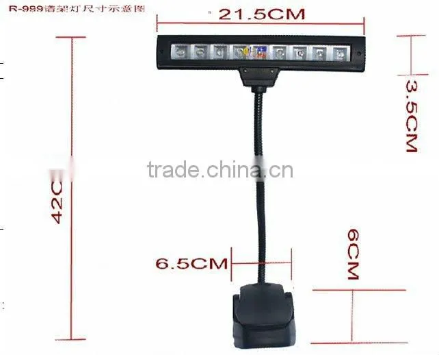 EBook reading lamp (GF-R-999) (portable reading lamp/cheap reading lamp)