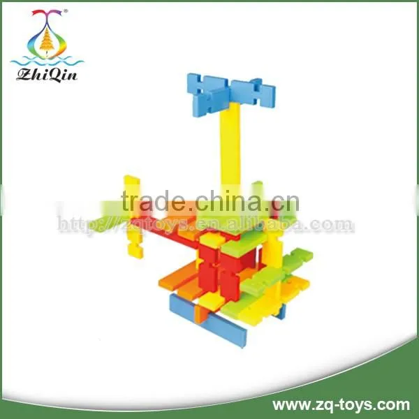 DIY kids interlocking building block intelligence kids educational toys