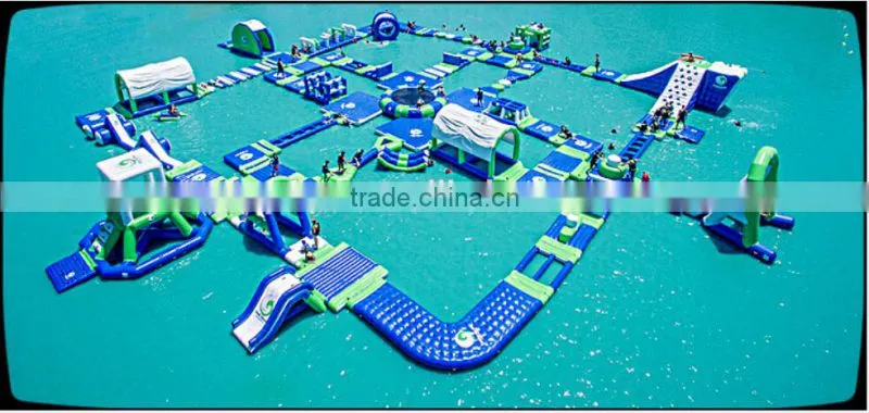 new design inflatable giant water park