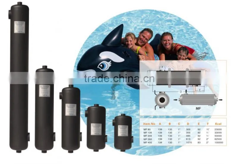 Gasketed Plate heat Exchanger for Swimming Pool