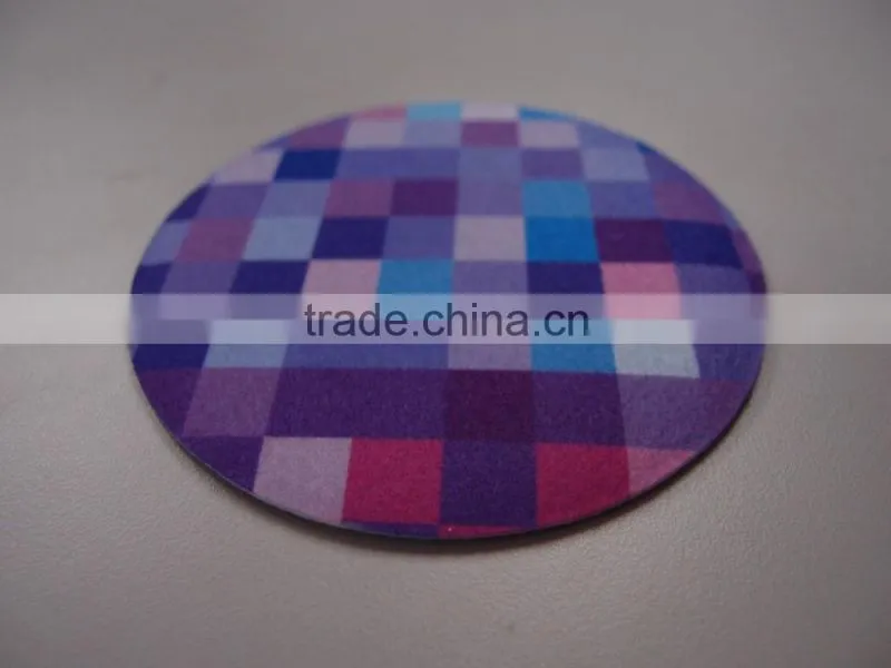 Hotel used laminated glass drink placemat coaster