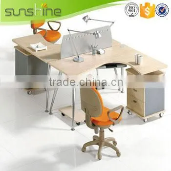 China gold supplier Simple glass office wall partition