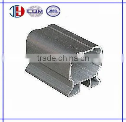 Purple Side Stile Aluminium Profile For Wardrobe Sliding Door