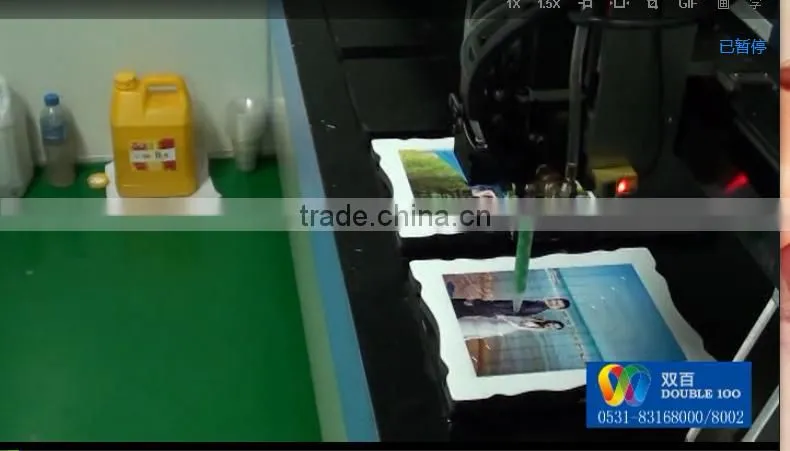 auto crystal wedding frame making machine newest solution in cystal cover/frame making