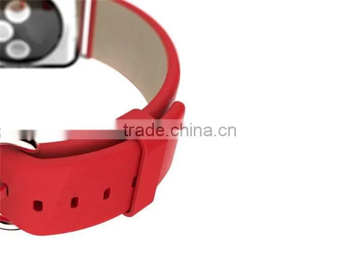 factory wholesale sport watch strap leather watch strap Smart watch band for leather apple watch band