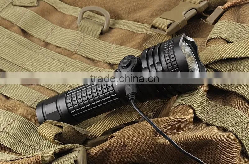 Dipper BD01 18650 26650 flashlight usb flashlight Shockproof Tactical Flashlight