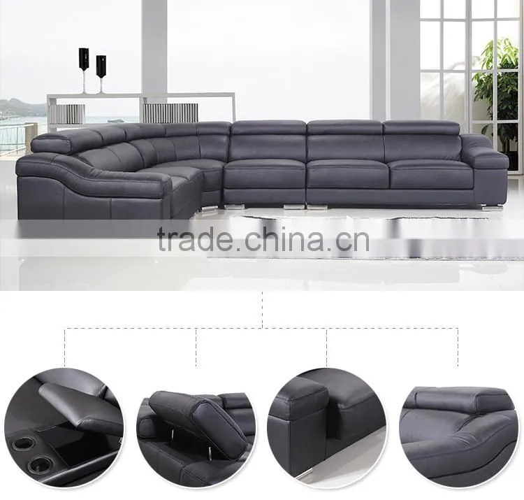 Living room furniture extra large corner sofa model