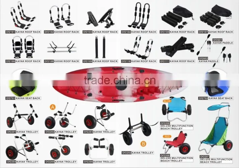 Kayak Trolley Aluminium Foldable Chair Boat Carrier