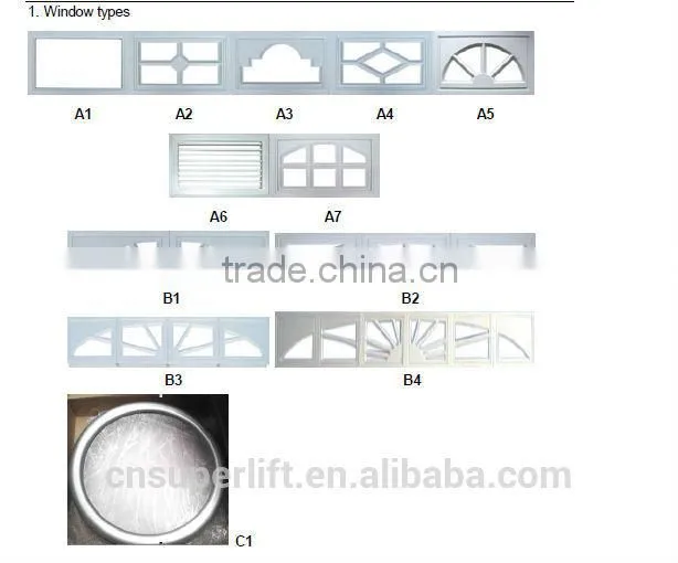 China cheap wooden doors panels for garage