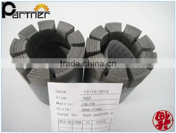 Competitve price !!! hilti diamond core drill/core drill bit