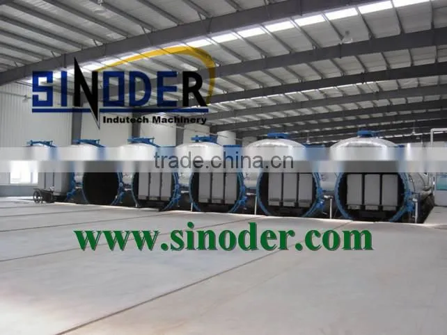 Supply Complete Sand or Fly Ash Bricks Production Line unit in AAC Block Production Line project -- Sinoder Brand