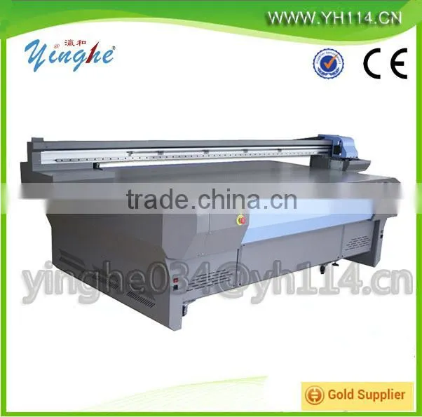 Large Format Digital Flatbed UV Printer For Aluminium Sheet / PVC / Plastic / Pad