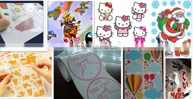 Non adhesive vinyl electrostatic film for window decoration