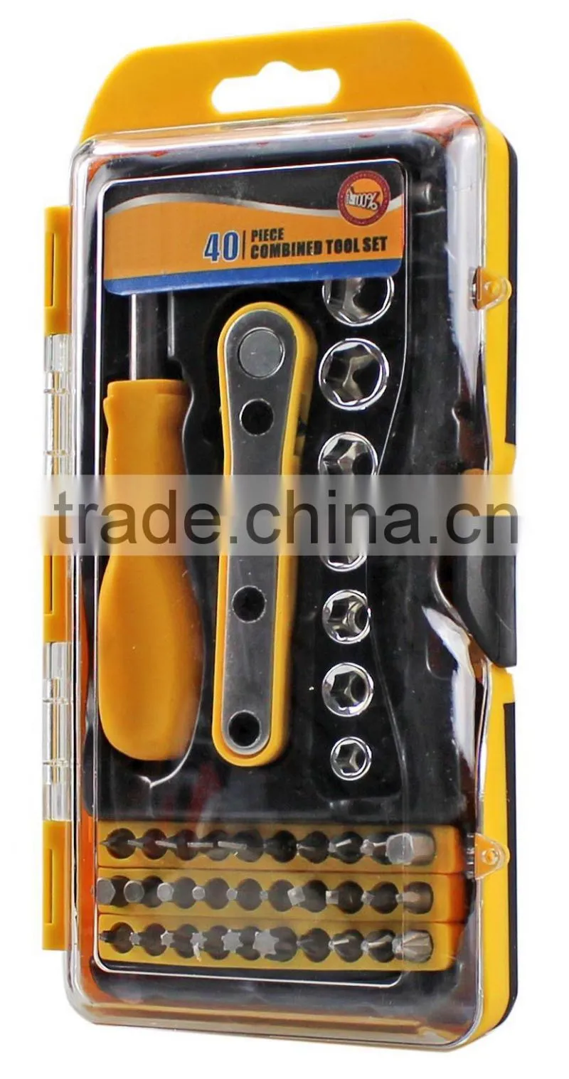 40pcs hand tool set, socket set