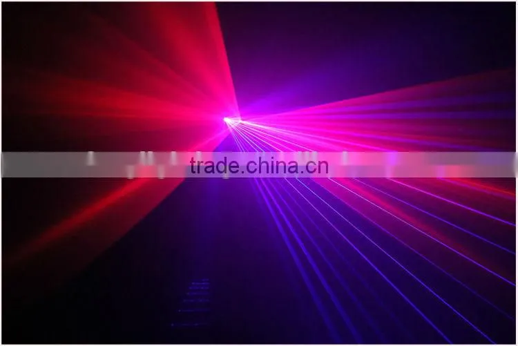 Led portable lazer effect disco laser light dj package three head rgb multi colored