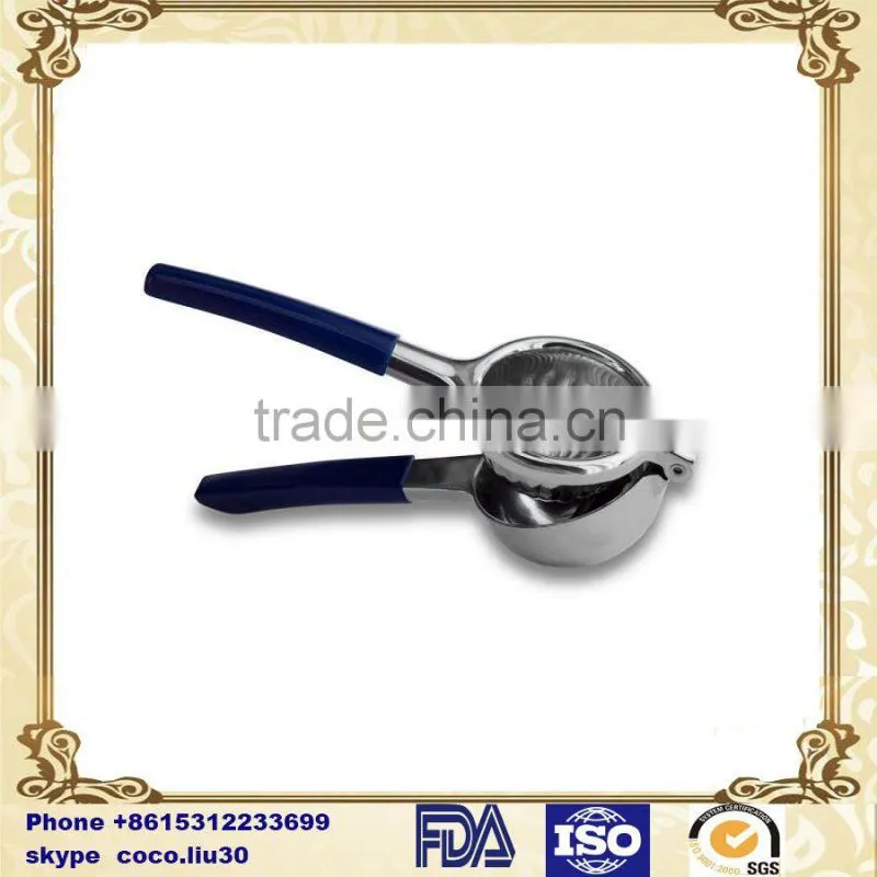 red silicone handlelemon squeezer stainless steel 18/10ZDT1603012