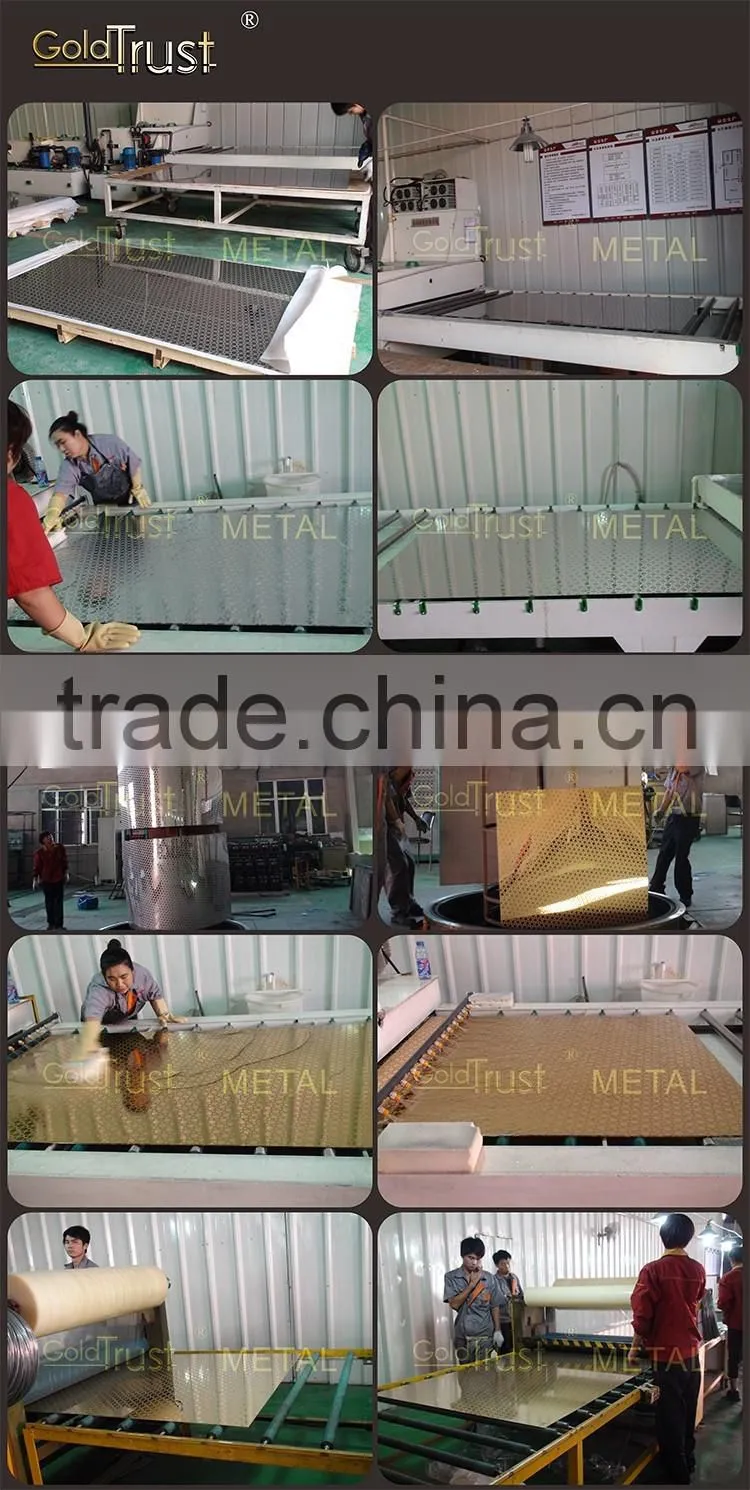SUS hairline stainless steel decorative cladding plate
