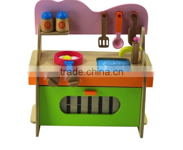 Modern wooden kitchen toy