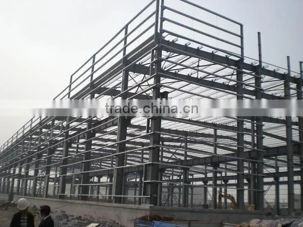 Steel Frame Structure Construction Building