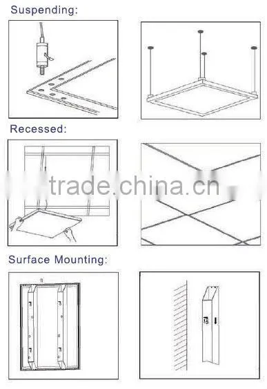 High Quality CE Certified 36W 1200*300mm LED Panel Light