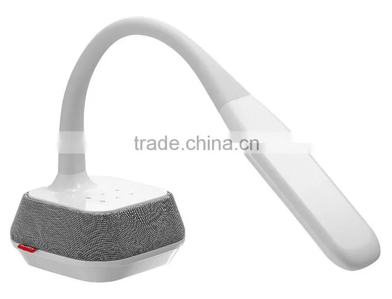 2016 hot sale, rechargeable, fashionable,led desk light/lamp with blue-tooth