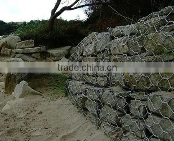 Hot Sales Galvanized &PVC Coated Anping Factory Gabion Box Basket