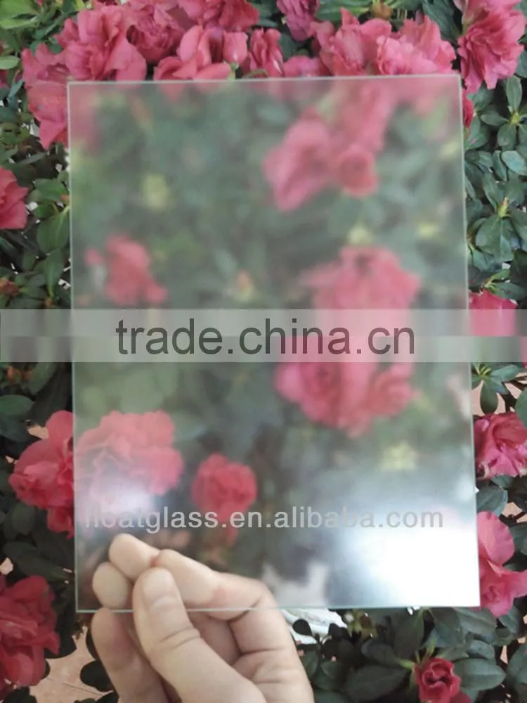 3mm glass/The best quality customized Patterned glass/photo frame glass