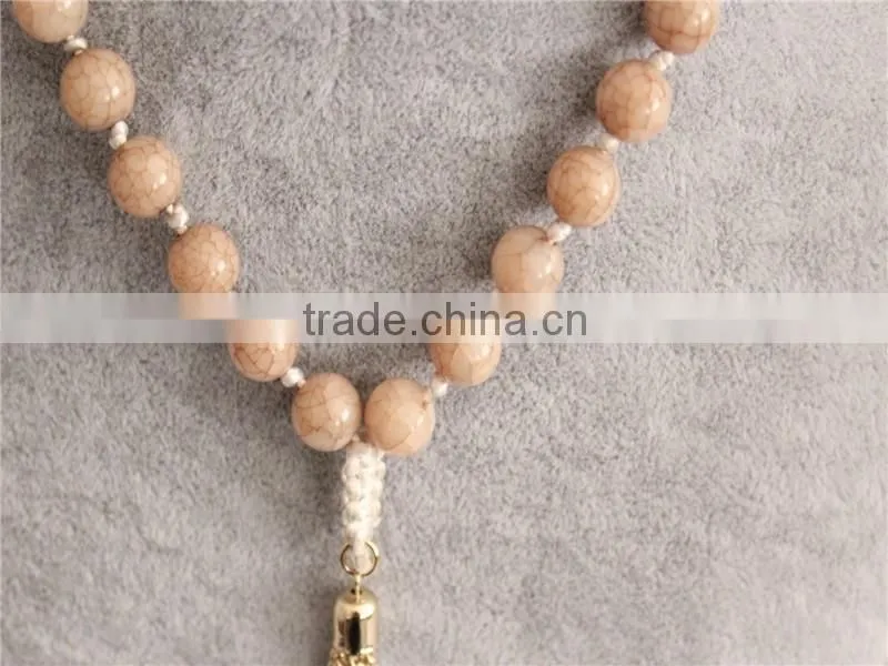 Hot selling fashion design acrylic beads necklace women necklace jewerly