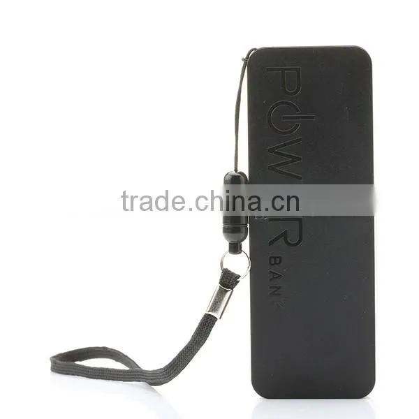 Universal Portable Charger Power Bank USB Battery Charger 5600mAh Black