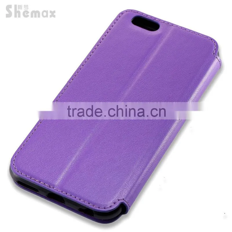 Latest styles Leather case with card slot for LG SPIRIT