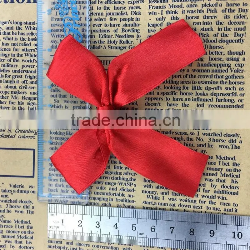 Customized micro-fiber underwear polyester taffeta,lingerie ribbon bow