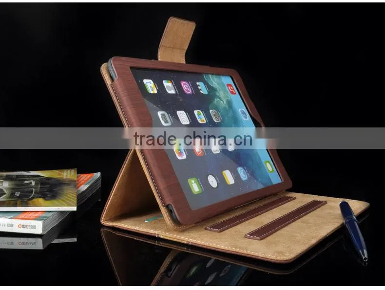 wholesale wood smart case cover for ipad air case sublimation cover