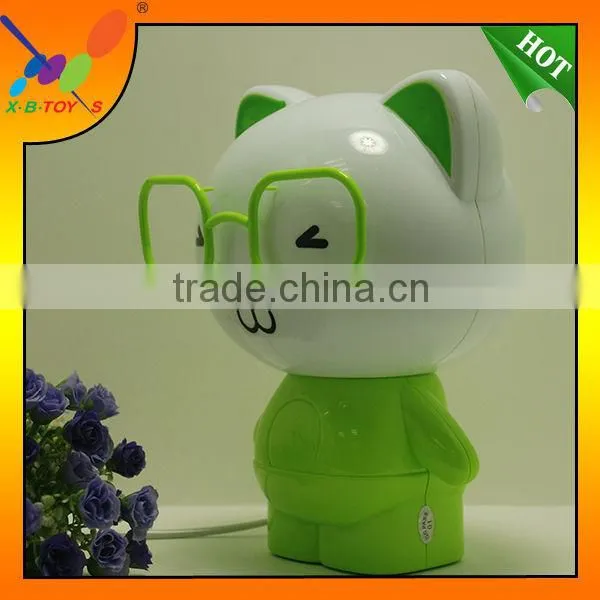2014 New style! Factory directly sell table Lamp Promotion Gift, Big Glasses Super Cuddly Bear Night Light / Desk Lamp.