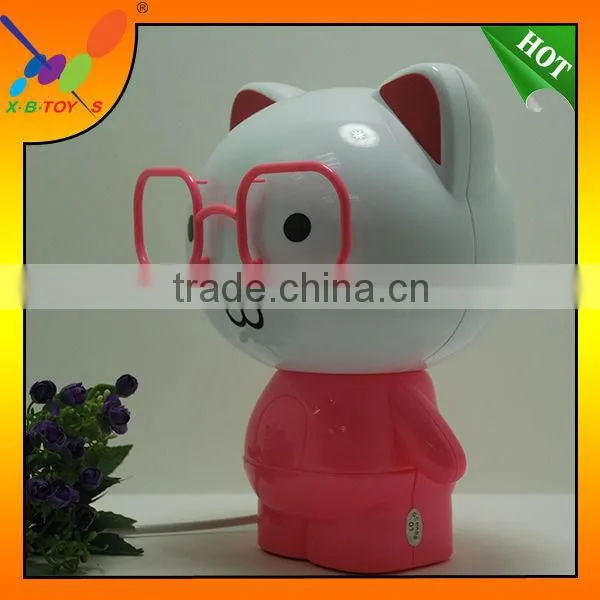 2014 New style! Factory directly sell table Lamp Promotion Gift, Big Glasses Super Cuddly Bear Night Light / Desk Lamp.