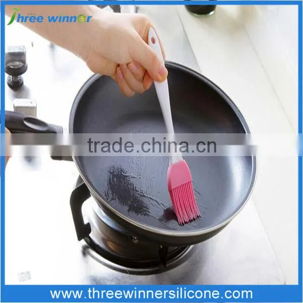 FDA bbq silicone bottle brush cleaning brush